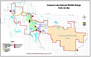 Crescent Lake land-use map